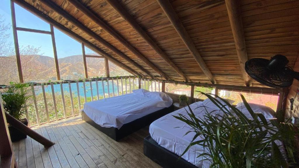 Tamarindo Beach Hostel تاجانجا المظهر الخارجي الصورة