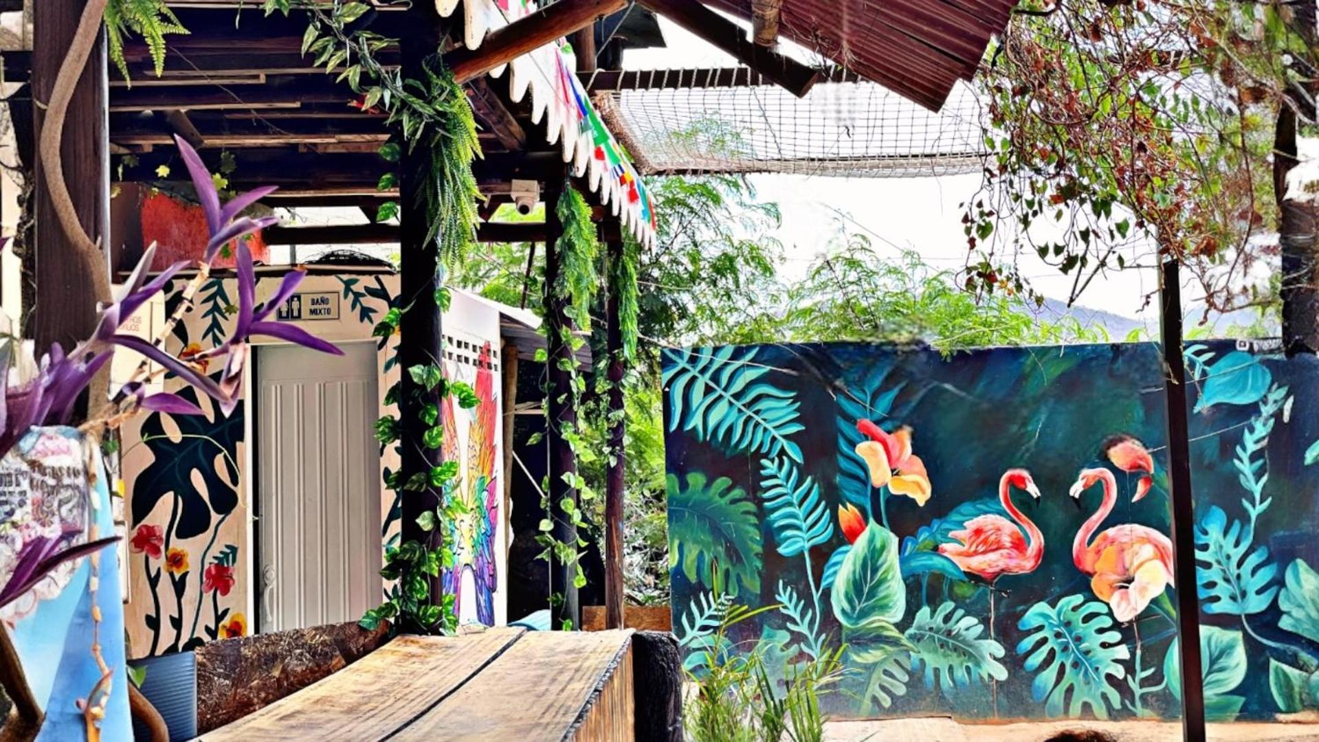 Tamarindo Beach Hostel تاجانجا المظهر الخارجي الصورة